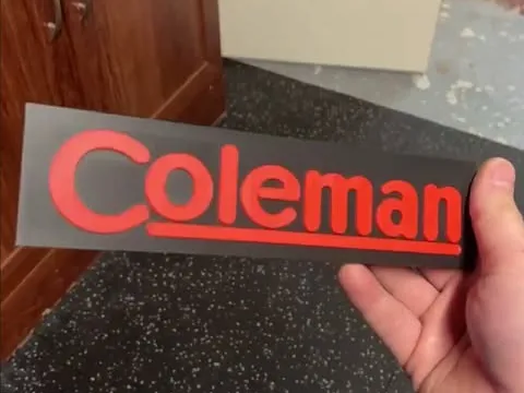 logo coleman 1930-1945 vintage