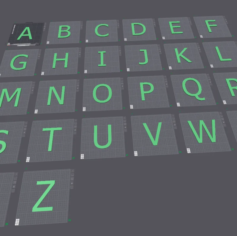 Capital letters
