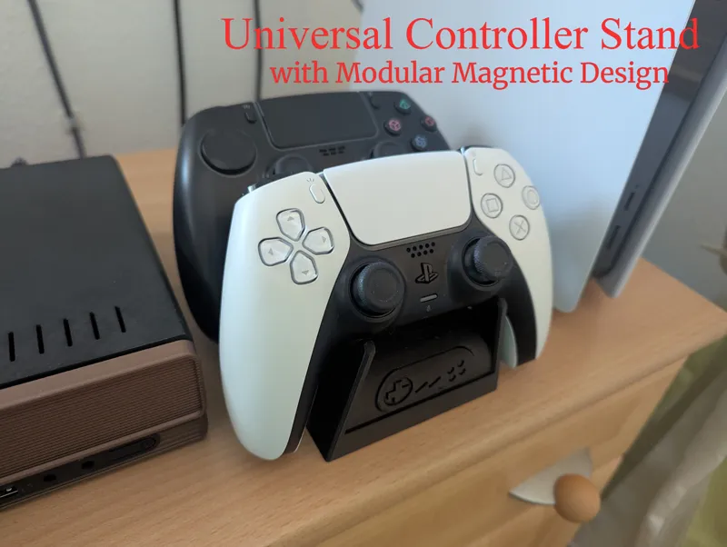 Modular Universal Controller Stand with Magnets