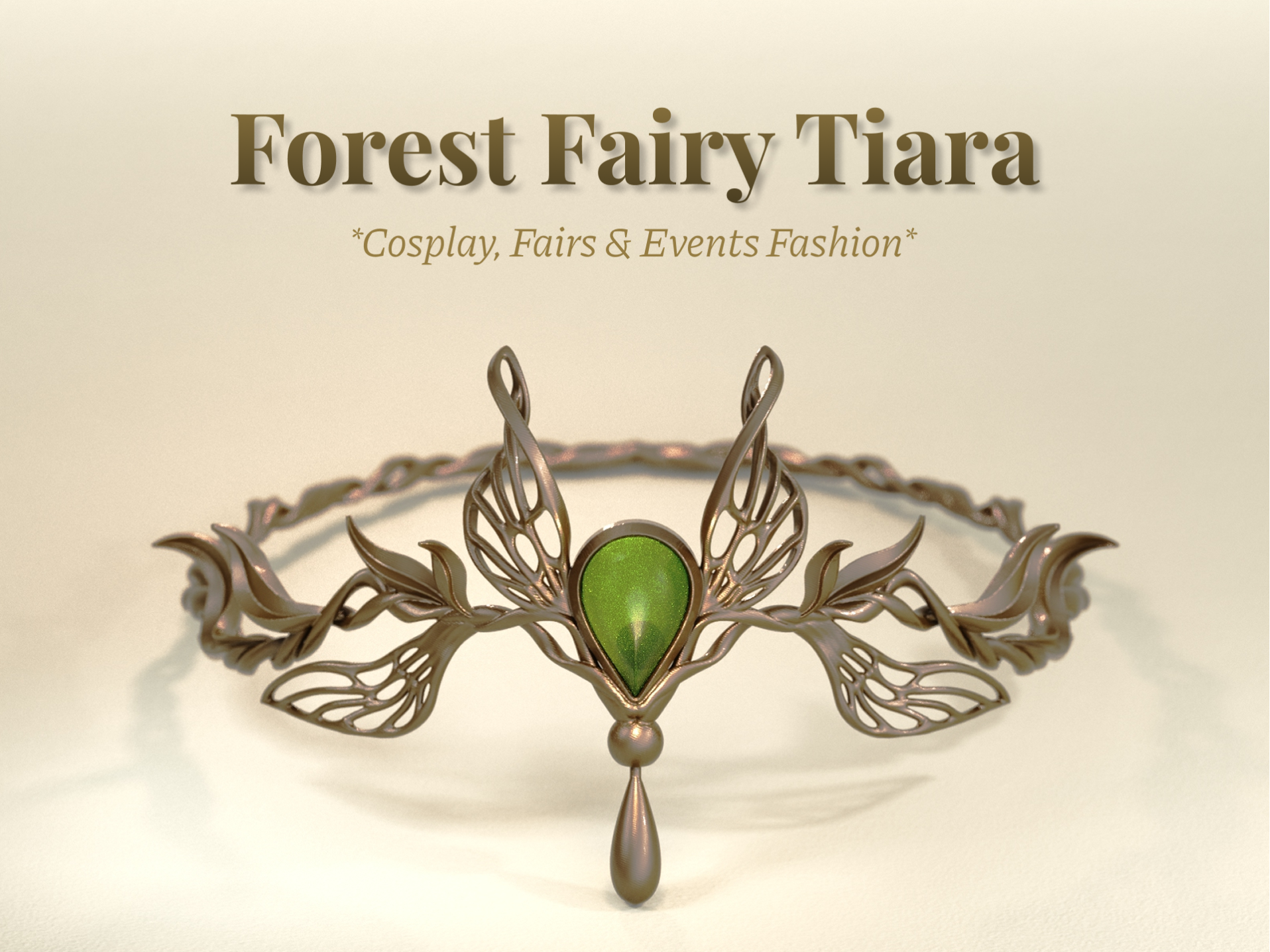 Forest Fairy Tiara - Cosplay Accessory