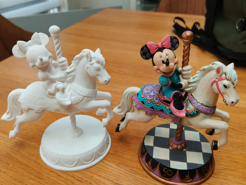Minnie Mouse Prince charming carousel Disney