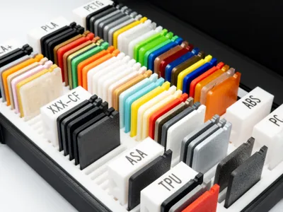 Modular Filament Swatches System + Parametric Box - Free 3D Print Model ...