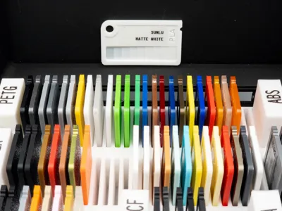 Modular Filament Swatches System + Parametric Box - Free 3D Print Model ...