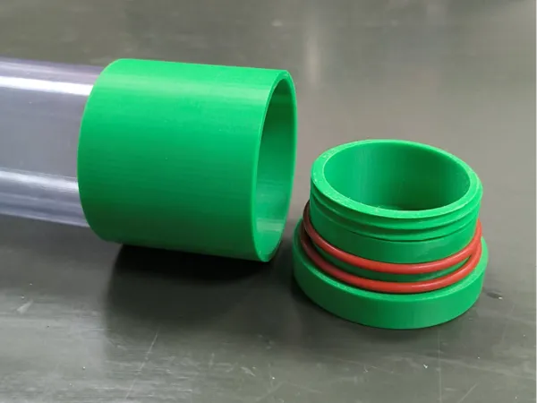 Bouchon et raccord PVC 2 pouces avec joint torique