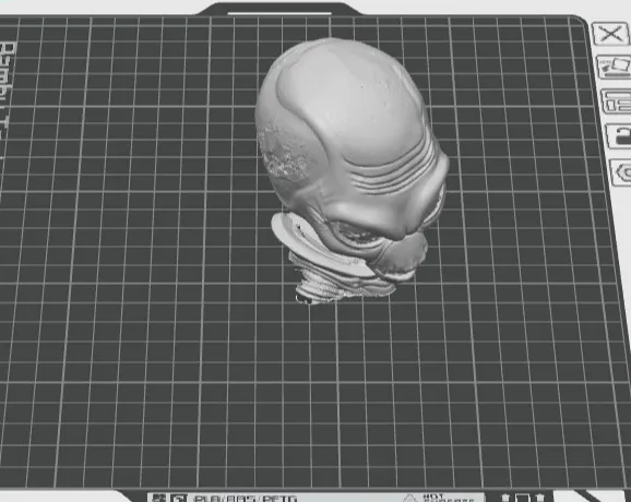 Destroy all humans Space Alien Bust