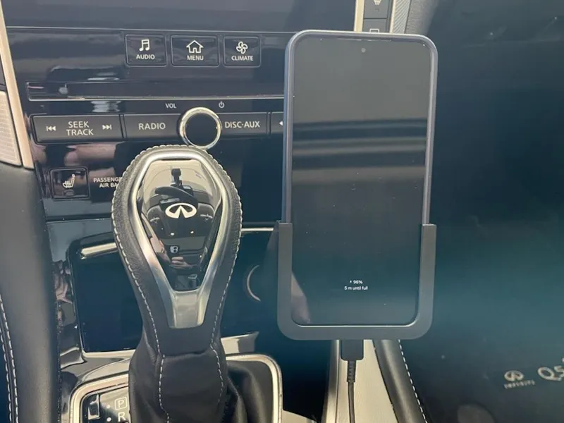 12v Plug Phone Holder for Infiniti Q50