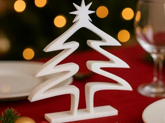 Minimalist Christmas Tree Modern Decoration