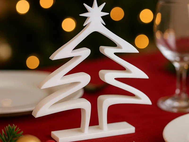 Minimalist Christmas Tree Modern Decoration