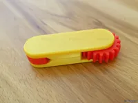 2 color, print by object, 0.2mm layer, 2 walls, 15% infill