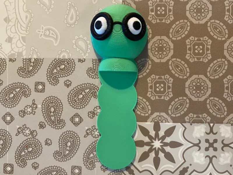 The Bookworm Bookmark