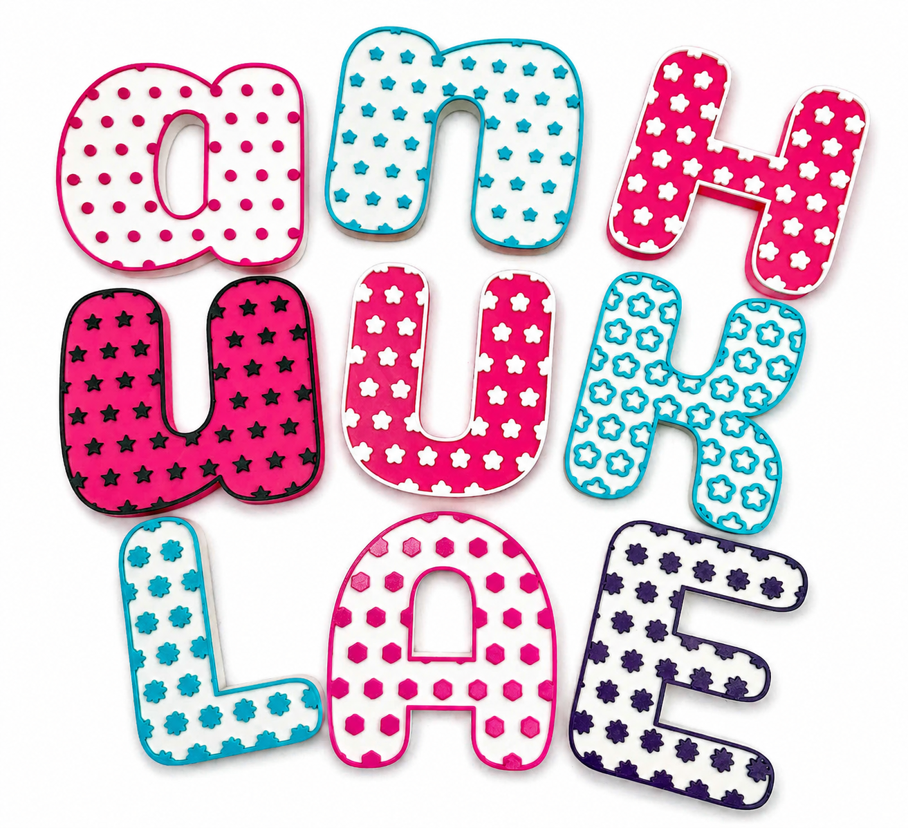 Miniatura 3 do modelo 3D Customizable Decor Letters