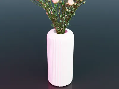 flower pot, 95mm 95mm 205mm