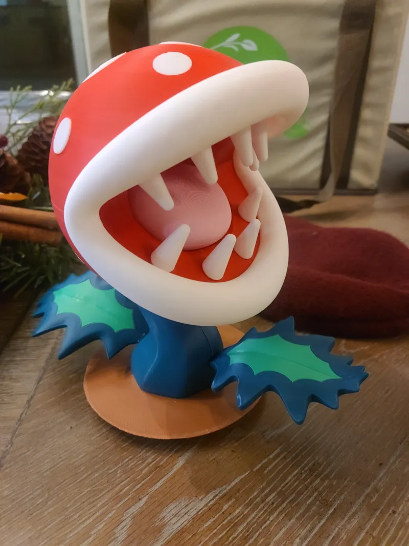 Piranha Plant with AMS leaves
