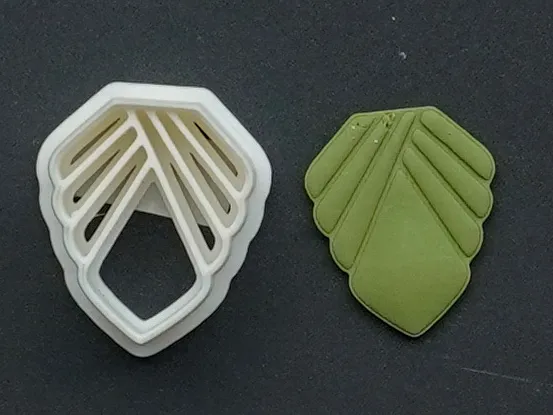 Geometrical Polymer Clay Cutter Earrings Necklaces