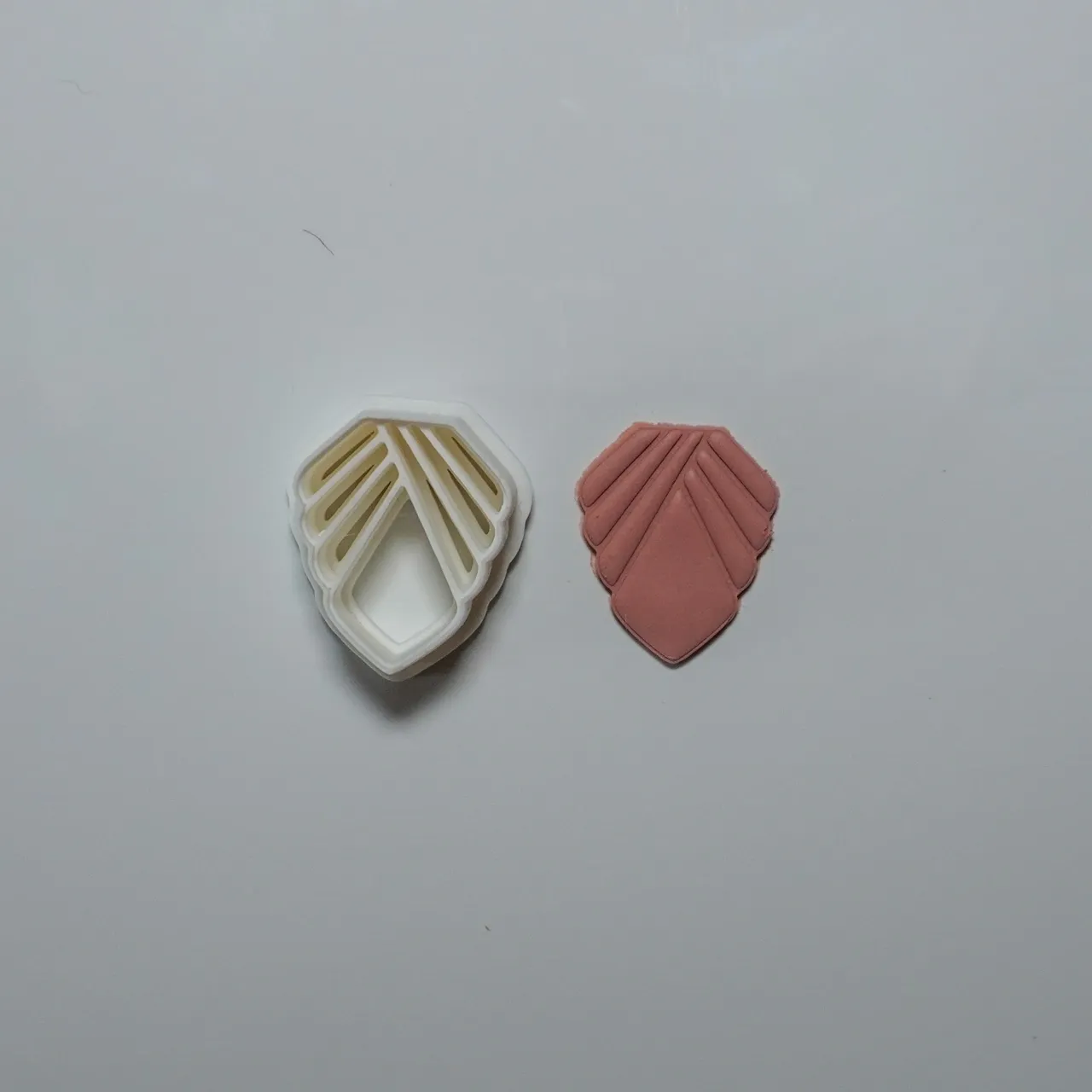 Geometrical Polymer Clay Cutter Earrings Necklaces view 2