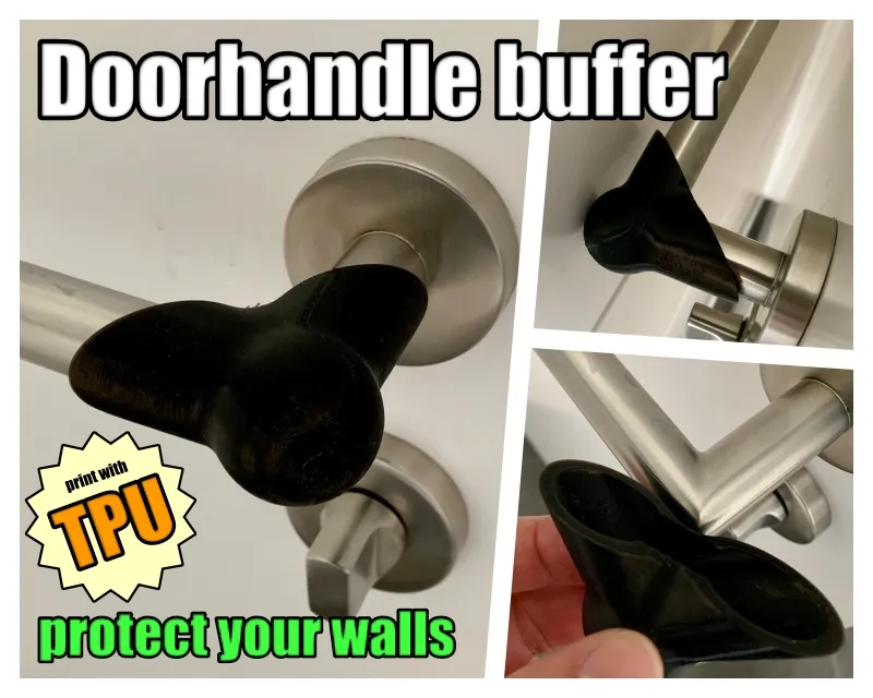 Doorhandle buffer / Türstopper