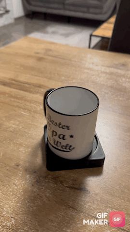 Cup Spinner - Decorative Rotating Cup Display