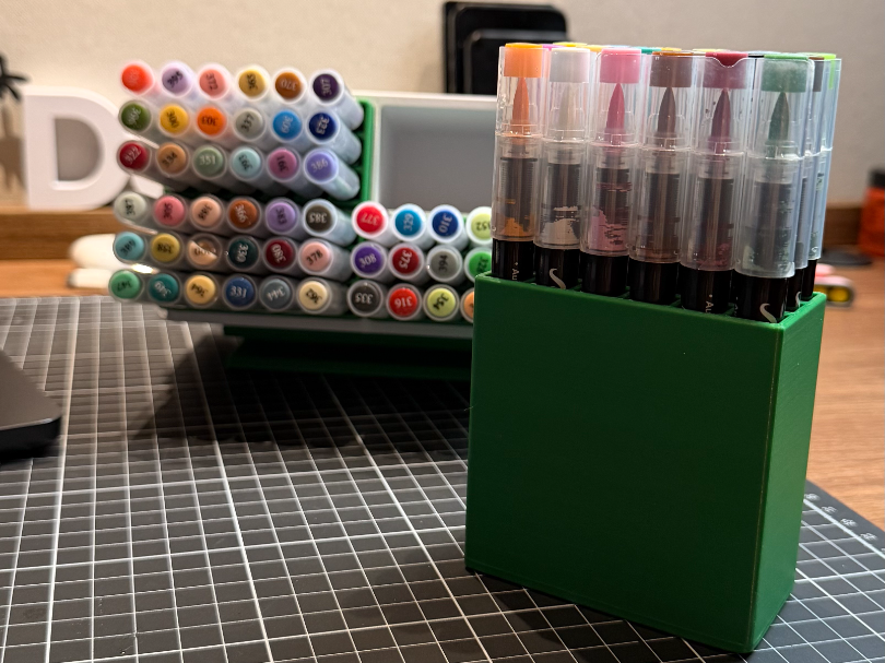 Organizador - 72 Canetas Acrylic | Desk Storage