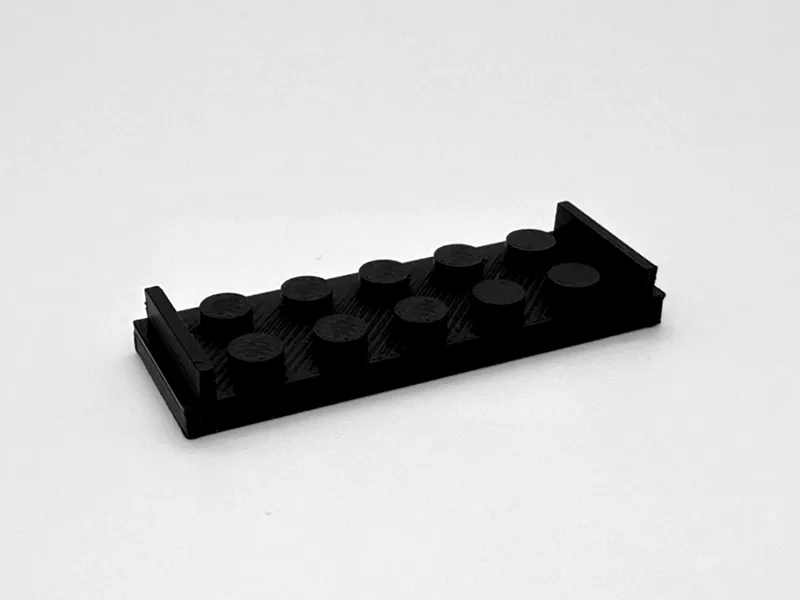 Legos Plate 2x6 with 2x5 Studs and Door Stops