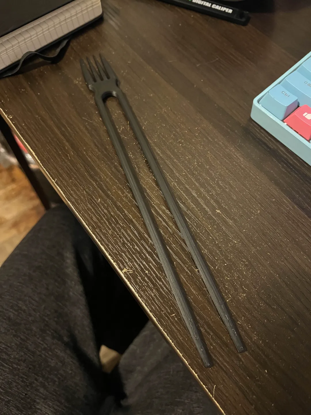 forkstick: a chopstick and fork fusion view 3