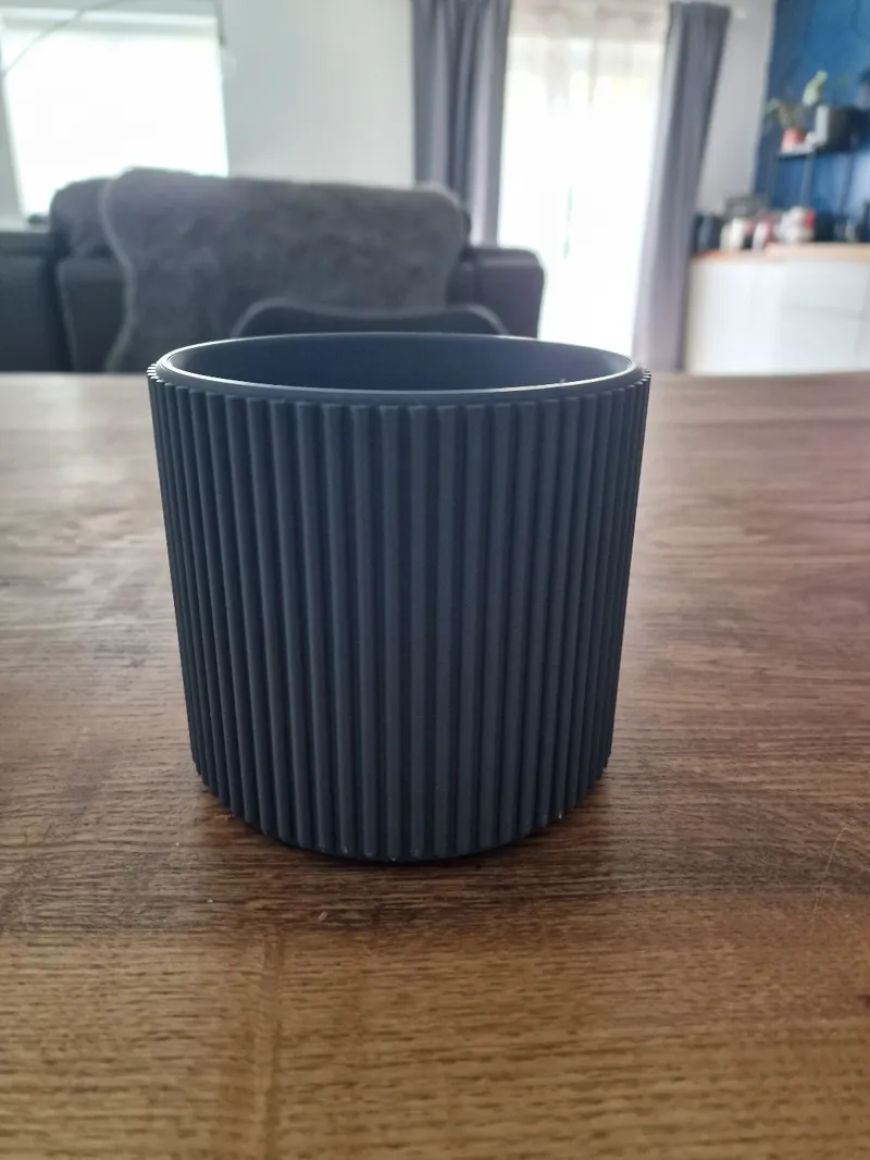 Modern Flutted Planter V2