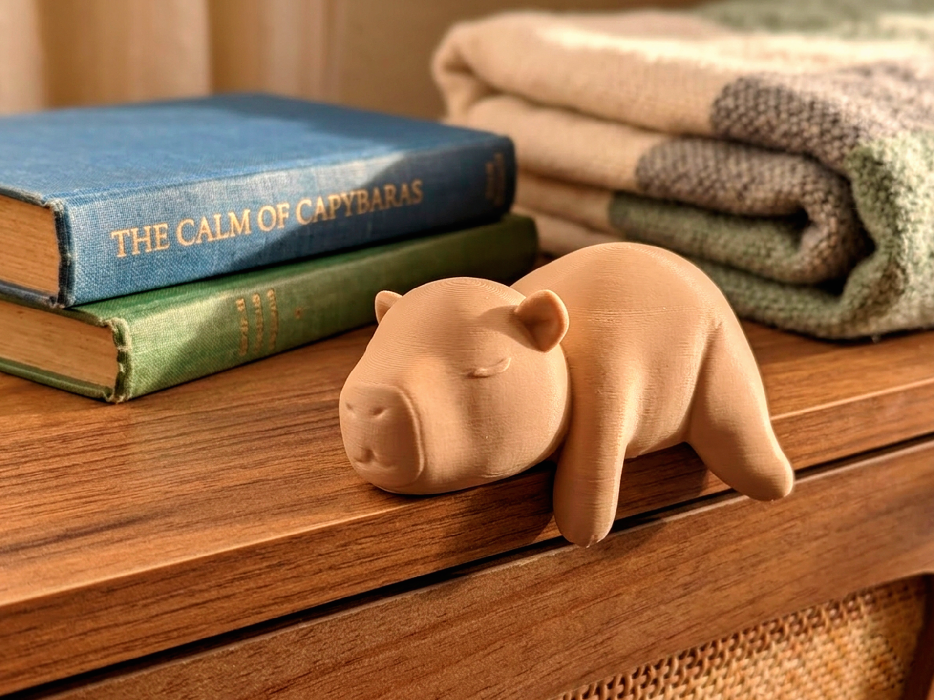Chill Sleeping Capybara - Desk & Edge Versions