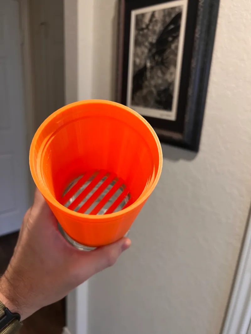 Wide Mouth Mason Jar TP Oil Filter