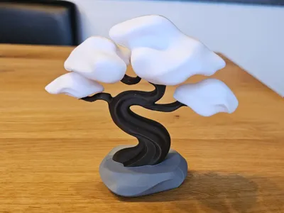 Minimalist Zen Bonsai – Modern Decor