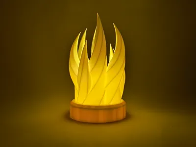 Flame Design Tealight Holder – LED Tealights