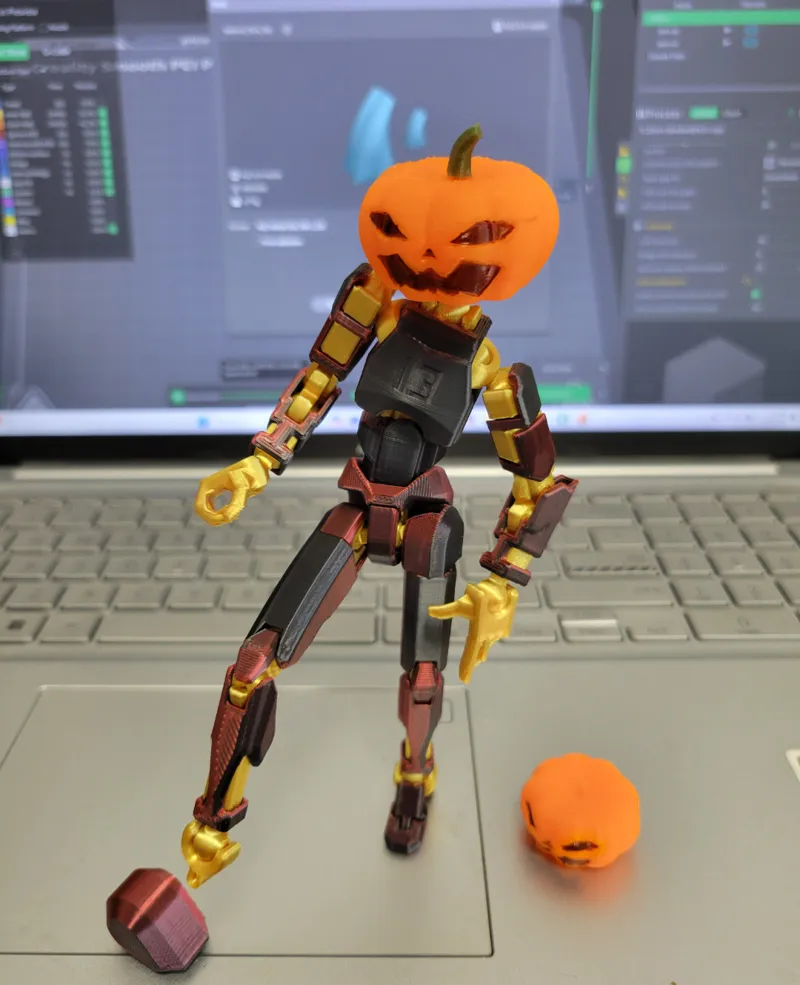 Dummy 13 Pumpkin head