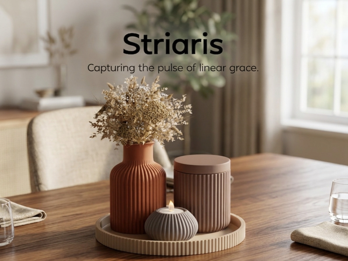 Striaris – Capturing the pulse of linear grace.