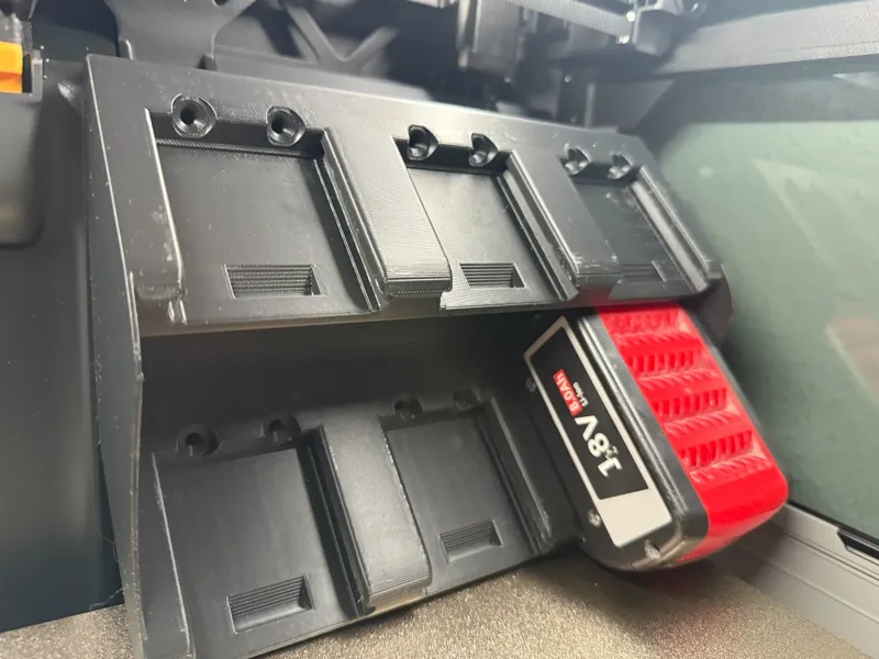 Bosch 18v Akku Wand Halterung 2er,4er,6er,8er