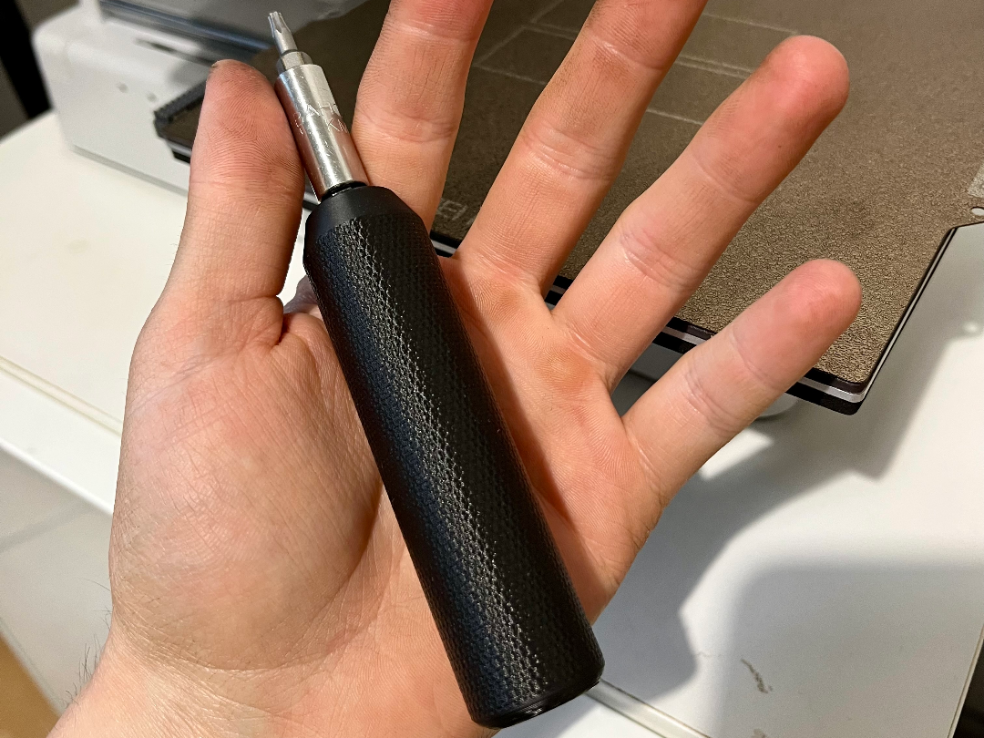 Heavy-Duty Textured Precision Hex Bit Driver