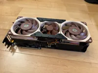 Adaptateur triple ventilateur pour carte graphique — photo 1