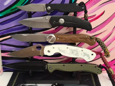 Knife Stand Display