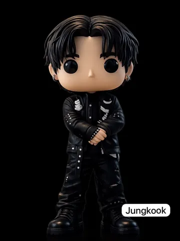 Figura decorativa: figura jungkook de bts , para pintar a mano — vista de referencia 2