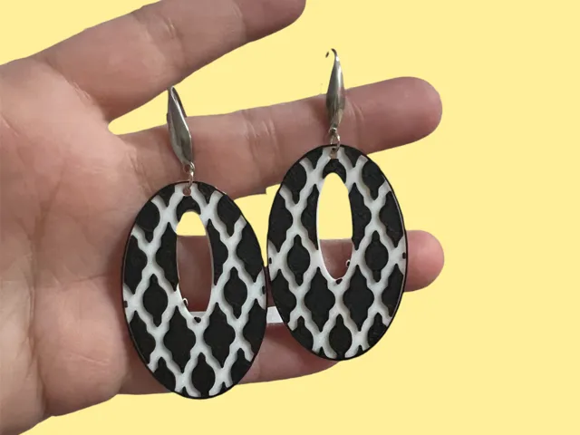Pendientes ovalados