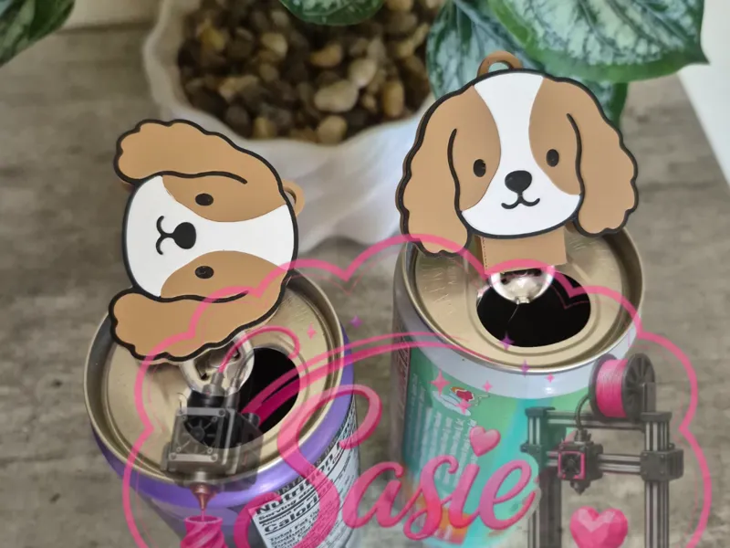 Cavalier King Spaniel Dog Can Tab Opener