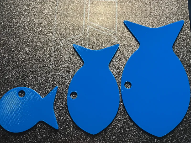 Fish Tag | Keychain | 3 Sizes