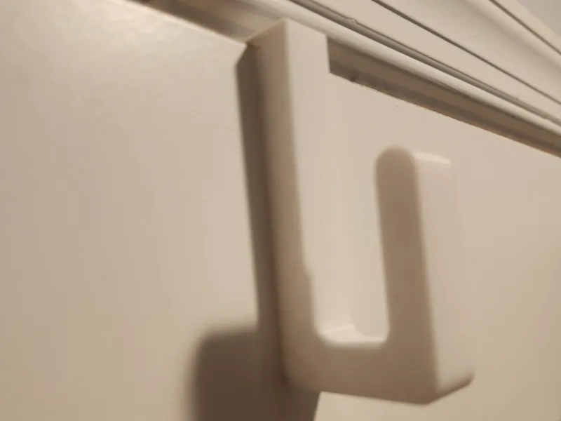 Closet Door Hook for 56mm/2.2in doors
