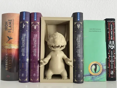 Disney "Stitch" from Lilo&Stitch Book Nook Alien