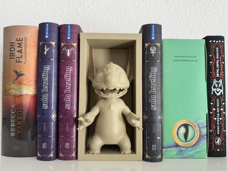 Disney "Stitch" from Lilo&Stitch Book Nook Alien