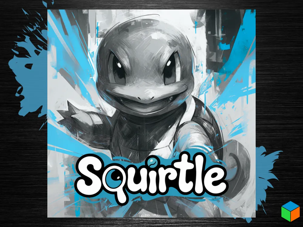 Squirtle Poster – Shellshocked in Style
