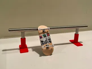 Finger Board Rail Riser and Stabilizer