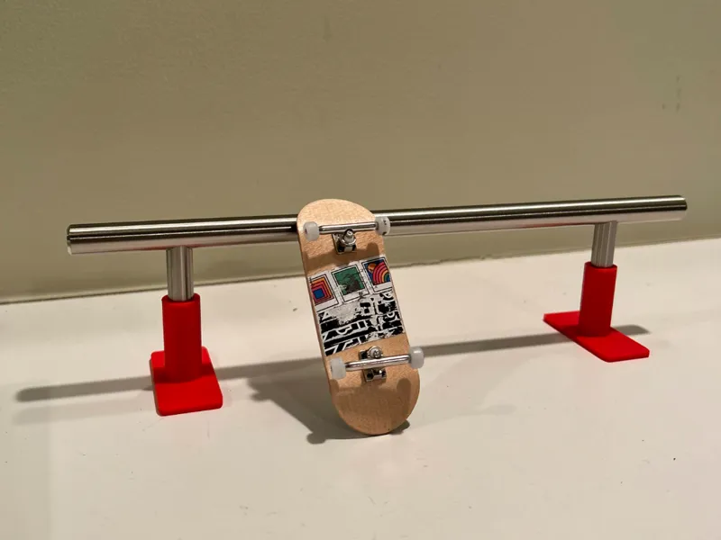 Finger Board Rail Riser and Stabilizer