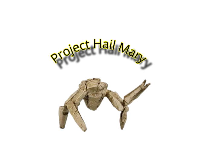 Project Hail Mary - Rock Statue
