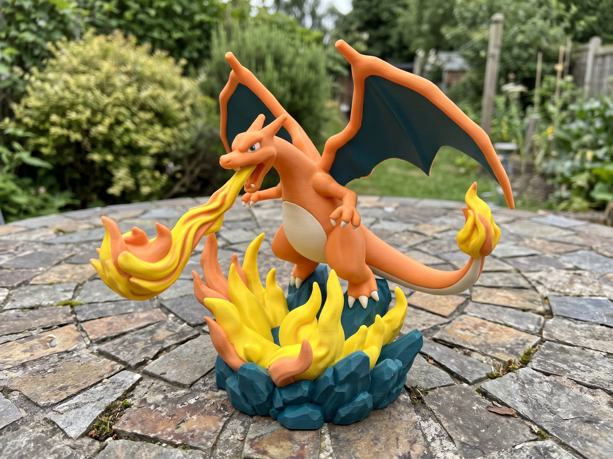 Charizard Fire Blast Diorama - 1