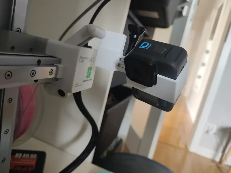 GoPro 10 mount bambu lab a1/a1mini