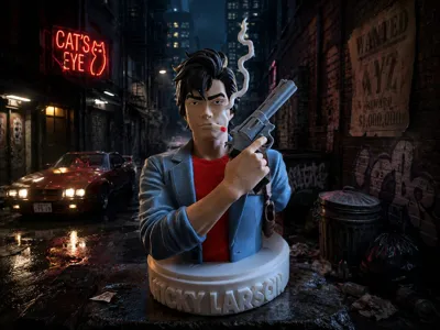 Buste Nicky Larson ( Ryô Saeba ) City Hunter