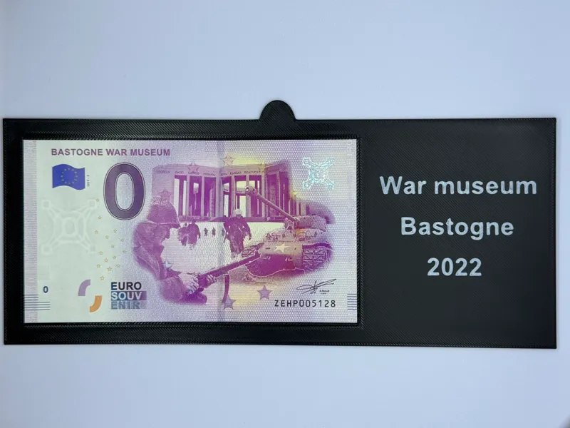 Souvenir banknote / money holder v1